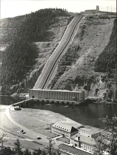 Hohenwarte Pumpspeicherwerk Kat. Hohenwarte