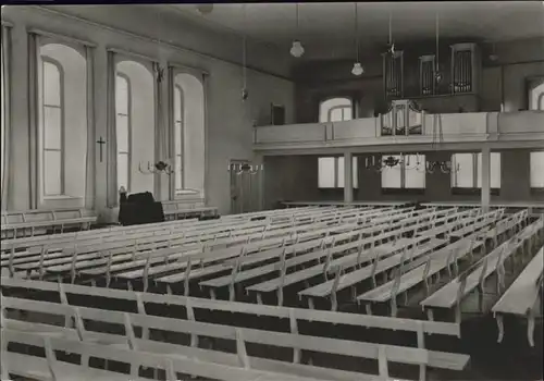 Herrnhut Kirchensaal der EBU Kat. Herrnhut