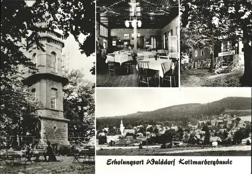 Walddorf Sachsen Kottmarbergbaude Ferienheim VEB Waescheunion  Kat. Eibau
