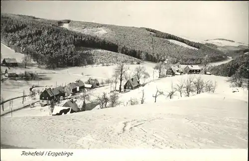 Rehefeld-Zaunhaus Im Schnee Kat. Altenberg