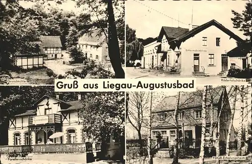 Liegau-Augustusbad  Kat. Radeberg