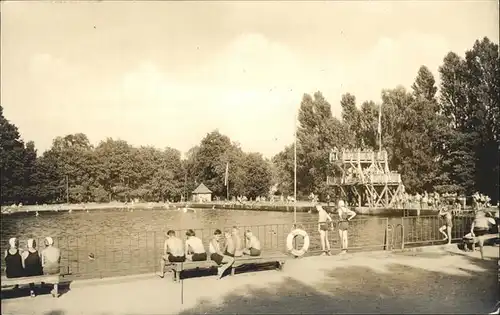 Elsterwerda Freibad Kinder  Kat. Elsterwerda