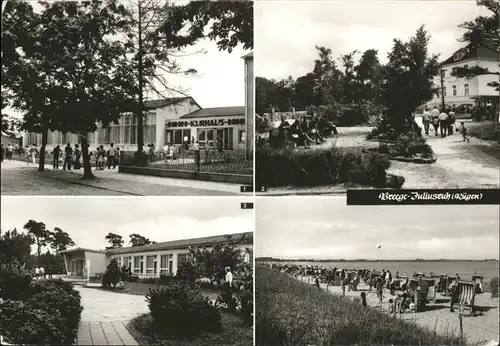 Juliusruh Ruegen Erholungshaus Kurhaus Duenenhaus Ferienheim / Breege /Ruegen LKR