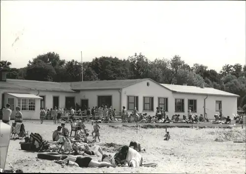 Caputh Gaststaette Strandbad Kat. Schwielowsee