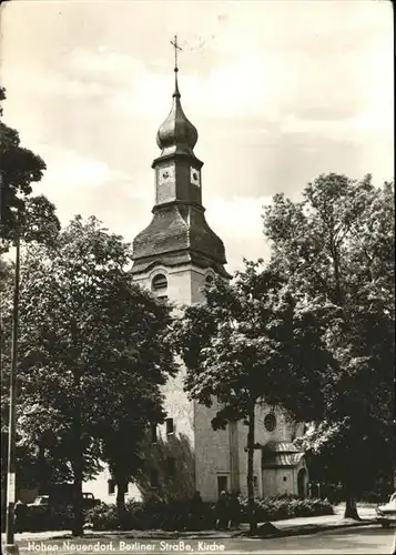 Hohen Neuendorf Kirche Kat. Hohen Neuendorf