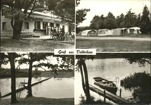 Dobbrikow Zeltplatz Seepalette Kat. Nuthe-Urstromtal