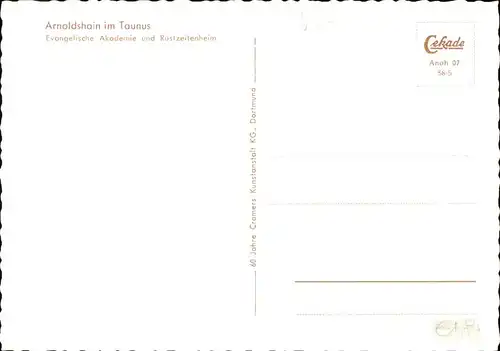Arnoldshain Ev. Akademie Kat. Schmitten