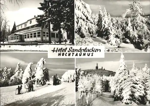 Sandplacken Taunus Hotel Sandplacken Kat. Schmitten