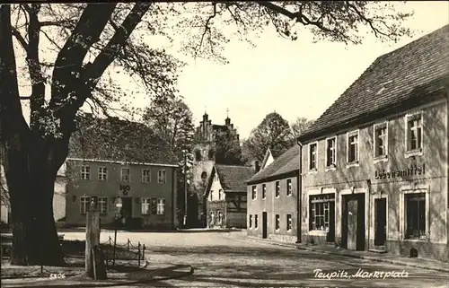 Teupitz Marktplatz Kat. Teupitz