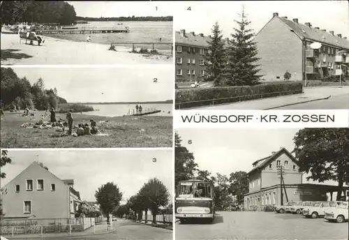 Wuensdorf Neuhof Wuensdorfer See Bahnhof Kat. Zossen