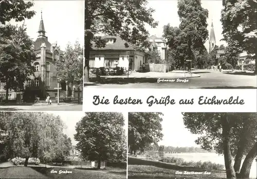 Eichwalde Gruenauer Strasse Am Graben Am zeuthener See Kat. Eichwalde