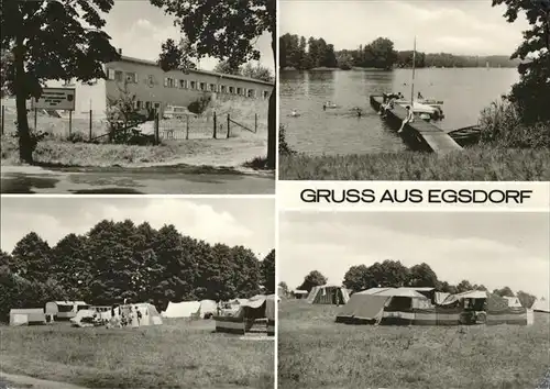 pw08720 Egsdorf Teupitz Campingplatz Kategorie. Teupitz Alte Ansichtskarten