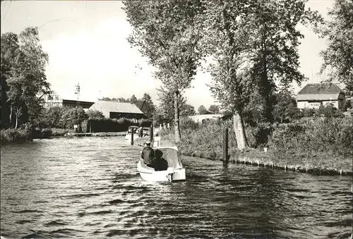 Wustrow Ostseebad Ortsteil Canow Boot Kat. Ostseebad Wustrow