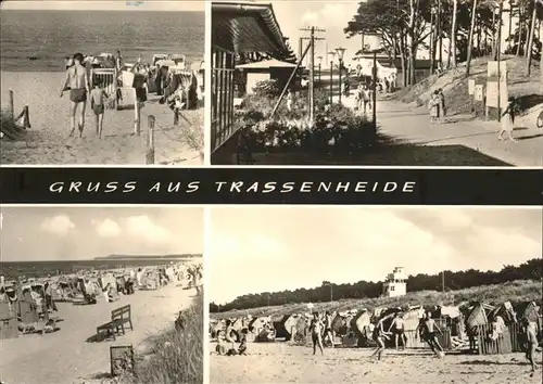 Trassenheide Strandleben Kat. Trassenheide