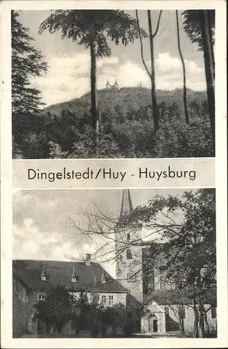 Dingelstedt Huy Huysburg Kat. Huy