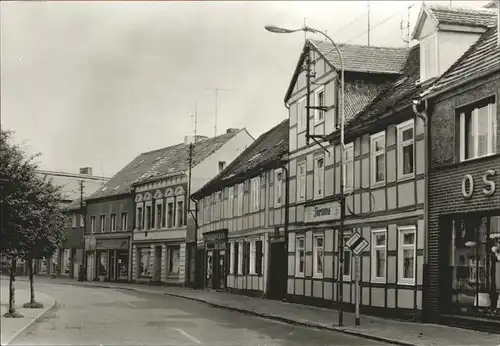 Osterburg Altmark Helmut Just Strasse Kat. Osterburg Altmark