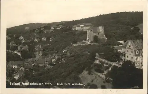 Frankenhausen Crimmitschau Weinberg Solbad Kat. Crimmitschau