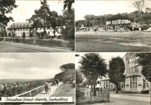 Graal-Mueritz Ostseebad Seeheilbad Sanatorium Richard Assmann Kurhaus Strandperle / Seeheilbad Graal-Mueritz /Bad Doberan LKR