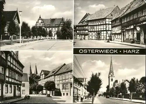 Osterwieck Postamt Marktplatz Tecihdamm Kat. Osterwieck