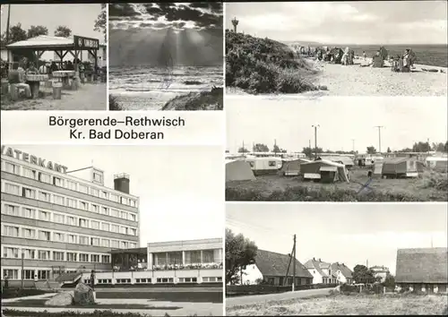 Boergerende-Rethwisch Zeltplatz Camping Sonnenuntergang Strand Kat. Boergerende-Rethwisch