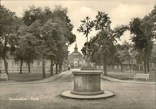 Oranienbaum Markt Kat. Oranienbaum