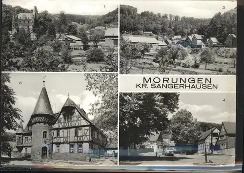 Morungen Dorfplatz Rat der Gemeinde Kat. Sangerhausen