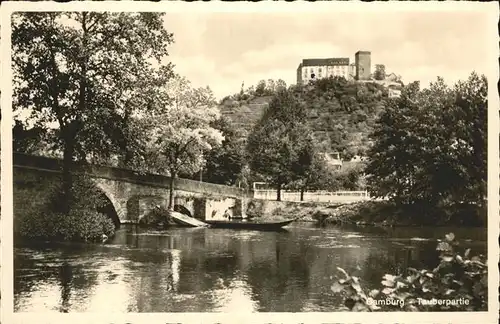 Gamburg Caritas Erholungsheim Schloss Gamburg Kat. Werbach