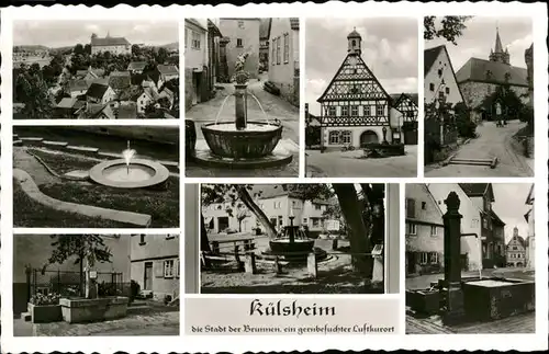 Kuelsheim Kuelsheim Brunnen Kat. Kuelsheim