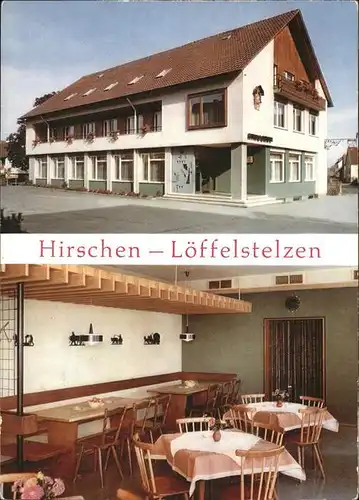 Loeffelstelzen Gasthof Hirschen Kat. Bad Mergentheim