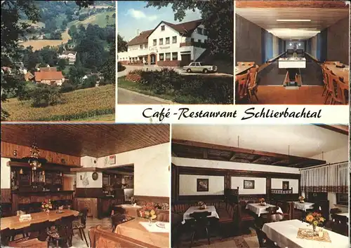 pw10821 Eulsbach Cafe Restaurant Schlierbachtal Kategorie. Lindenfels Alte Ansichtskarten