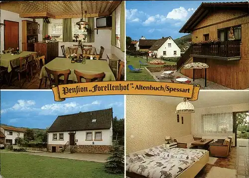 Altenbuch Unterfranken Pension Forellenhof / Altenbuch /Miltenberg LKR