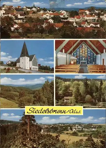 Siedelsbrunn Kirche Kat. Wald-Michelbach
