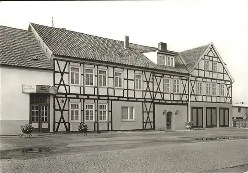 Sundhausen Nordhausen Hotel-Raststaette Zur Helme / Nordhausen Harz /Nordhausen LKR