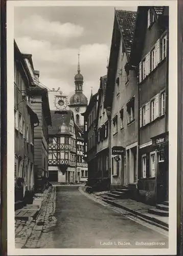 Lauda-Koenigshofen Rathausstrasse / Lauda-Koenigshofen /Main-Tauber-Kreis LKR