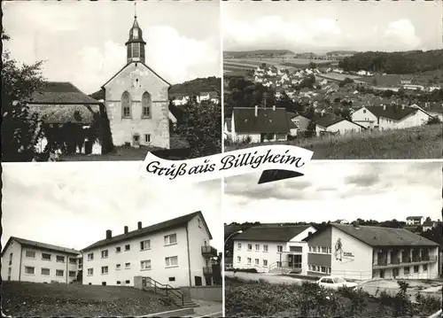 Billigheim Baden Kirche / Billigheim /Neckar-Odenwald-Kreis LKR