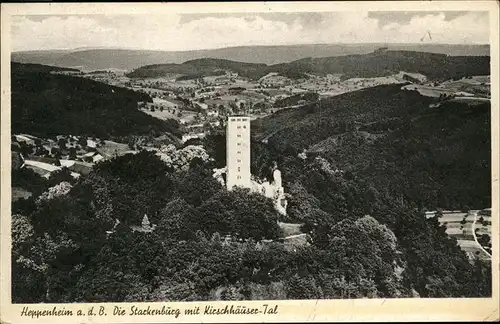 Heppenheim Bergstrasse Stackenburg Kirschhaeuser Tal Kat. Heppenheim (Bergstrasse)