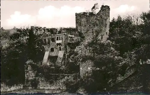 Beerfelden Odenwald Ruine Freienstein Kat. Beerfelden