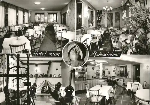 Neustadt Odenwald Hotel zum Rodensteiner Wilhelm Treser Kat. Breuberg