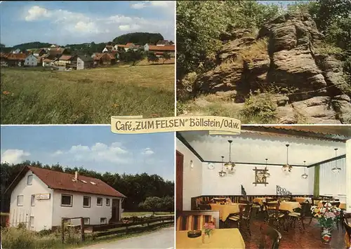 pw11641 Boellstein Cafe zum Felsen Familie Meisinger Kategorie. Brombachtal Alte Ansichtskarten