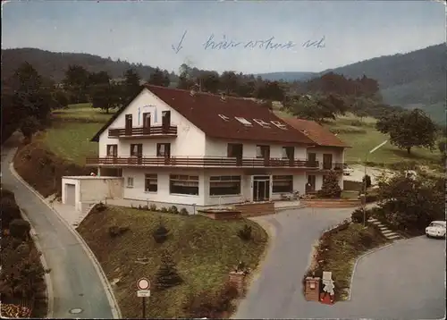 pw11645 Schlierbach Bergstrasse Hotel Sonnenblick Cafe Pension Franz Roeder Kategorie. Lindenfels Alte Ansichtskarten