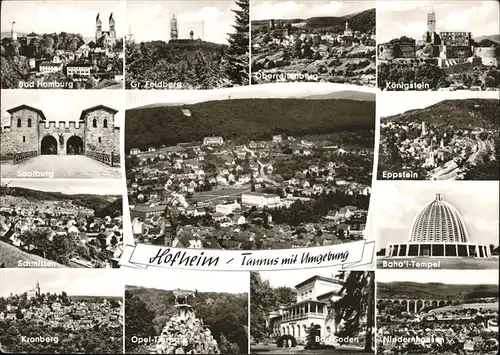 Hofheim Taunus und Umgebung Kat. Hofheim am Taunus