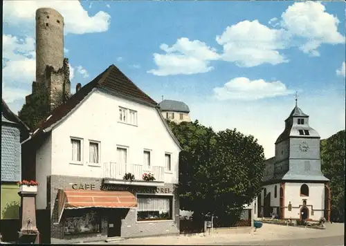 pw12011 Eppstein Taunus Cafe Schlemmer Kategorie. Eppstein Alte Ansichtskarten