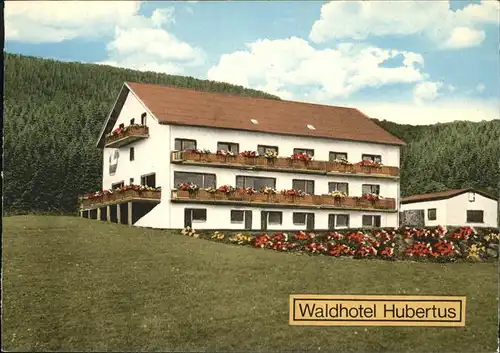 Oberzeuzheim Waldhotel Hubertus Kat. Hadamar