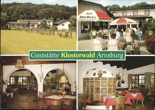 Arnsburg Hessen Gaststaette Klosterwald Kat. Lich