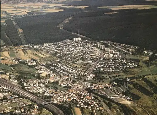 Niedernhausen Luftbild Teilansicht Kat. Niedernhausen