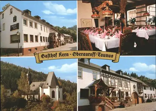 Oberauroff Gasthof Kern Kat. Idstein