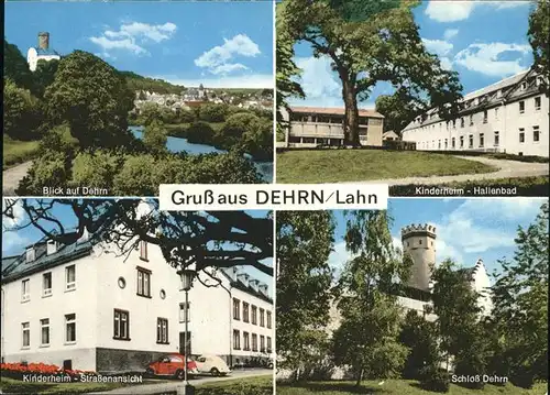 Dehrn Limburg Lahn Kinderheim Hallenbad Schloss Dehrn Kat. Runkel