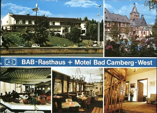 Bad Camberg BAB Rasthaus Motel Kat. Bad Camberg