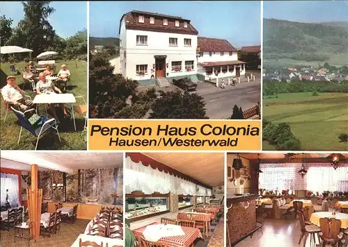 Hausen Westerwald Pension Haus Colonia Kat. Waldbrunn (Westerwald)