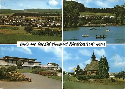 Waldernbach Strandbad Campingplatz Kat. Mengerskirchen